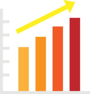 Free graph bar chart vector